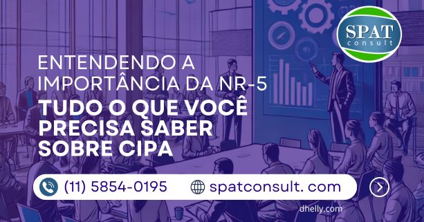 Membros da CIPA em reunião sobre segurança no trabalho.